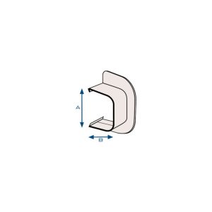 Tecnogas EVA 80 x 60 mm prehodni element z okvirjem - slika 4